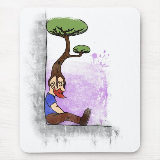 TreeHead Mousepad (Vorne)