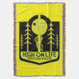 Treehouse Boy Zurück in die Schule Decke