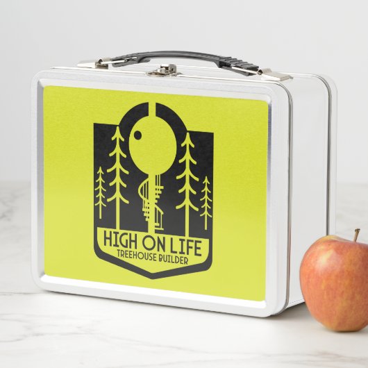 Treehouse Boy Zurück in die Schule Metall Brotdose (Beispiel)