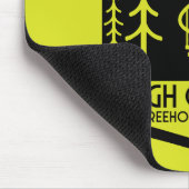 Treehouse Boy Zurück in die Schule Mousepad (Ecke)