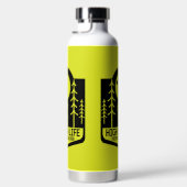 Treehouse Boy Zurück in die Schule Trinkflasche (Rechts)