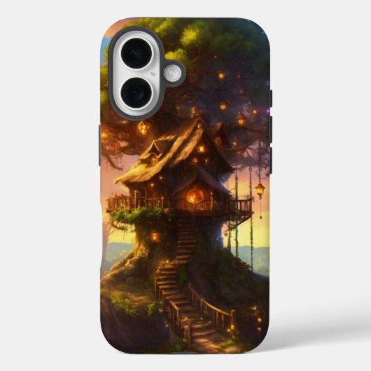 Treehouse Dreams - iPhone Case Cover (Rückseite)
