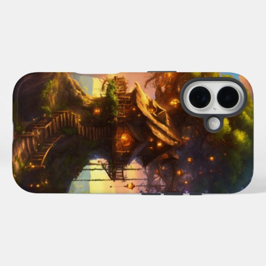 Treehouse Dreams - iPhone Case Cover (Rückseite (Horizontal))