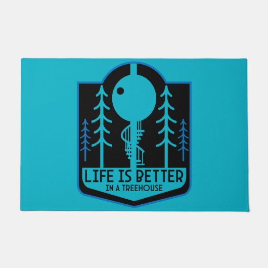 Treehouse Eigentümer Fußmatte (Vorderseite)