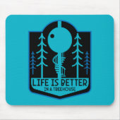 Treehouse Eigentümer Mousepad (Vorne)