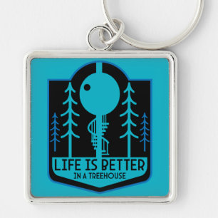 Treehouse Eigentümer Schlüsselanhänger