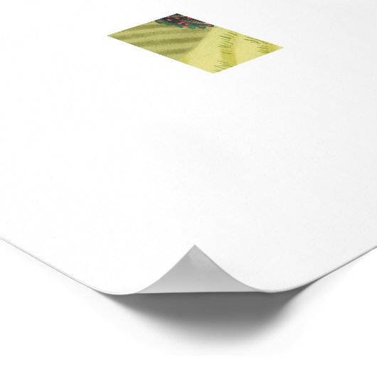 Treehouse Extra Large Print Poster (Ecke)