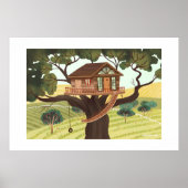 Treehouse Extra Large Print Poster (Vorne)