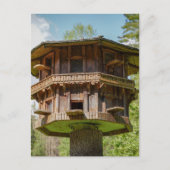 TREEHOUSE EXTRAVAGANT BAUHAUS POSTCARD POSTKARTE (Vorderseite)