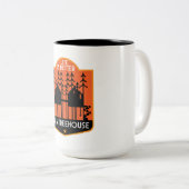 Treehouse Geschenke Zweifarbige Tasse (VorderseiteRechts)