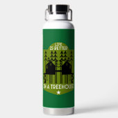 Treehouse Kinder zurück in die Schule Trinkflasche (Rückseite)