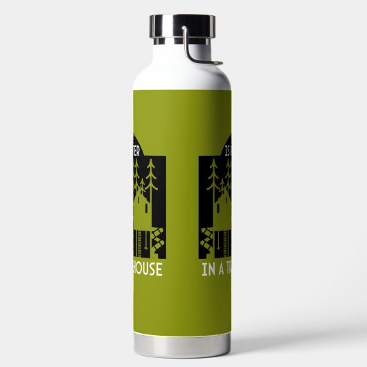 Treehouse Kinder zurück in die Schule Trinkflasche (links)