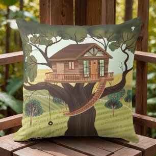 Treehouse   kissen