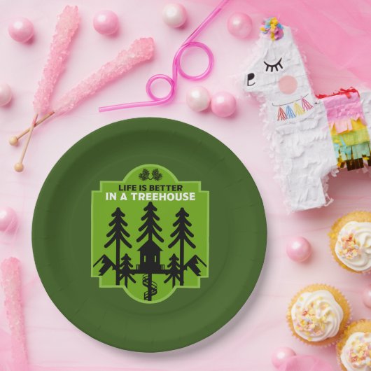 Treehouse Living Pappteller (Party)
