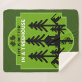 Treehouse Living Sherpadecke (Vorderseite (Horizontal))