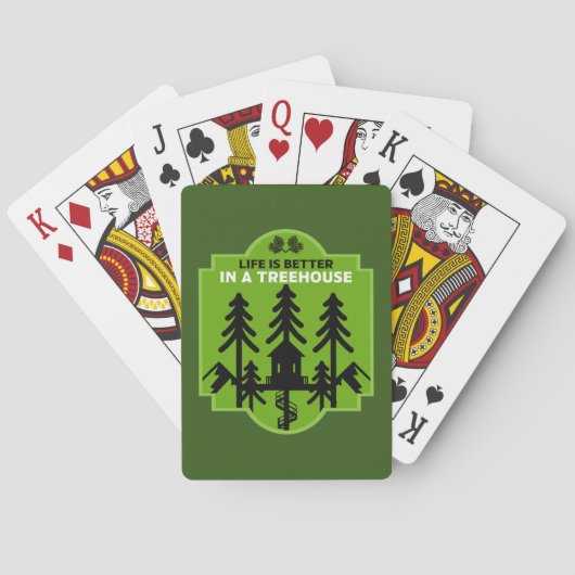 Treehouse Living Spielkarten (Rückseite)