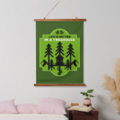 Treehouse Living Wandteppich Mit Holzrahmen (Schlafzimmer)