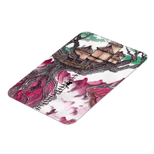 Treehouse Magnet (Linke Seite)