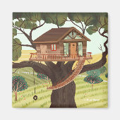 Treehouse Magnet (Vorne)