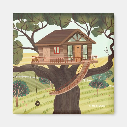 Treehouse Magnet (Vorne)