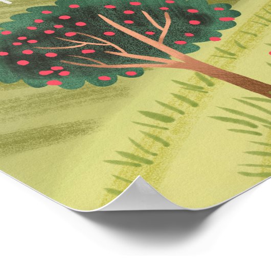 Treehouse Poster (Ecke)