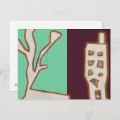 TreeHouse Postkarte (Vorne/Hinten)