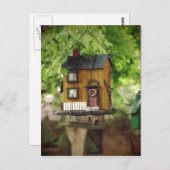 Treehouse Postkarte (Vorne/Hinten)