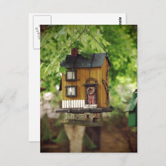 Treehouse Postkarte (Vorne/Hinten)