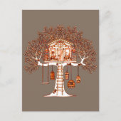 Treehouse Postkarte (Vorderseite)