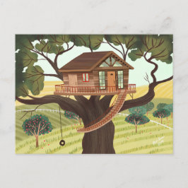 Treehouse Postkarte