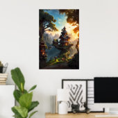 Treehouses Poster (Heimbüro)