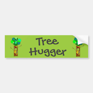TREEHUGGER Autoaufkleber