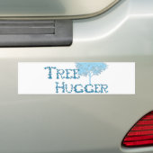 TreeHugger mit Baum Autoaufkleber (Auf Auto)