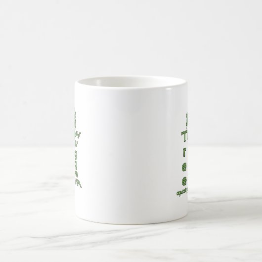 TreeHugger-organicallcreated3 Kaffeetasse (Mittel)