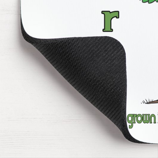 TreeHugger-organicallcreated3 Mousepad (Ecke)