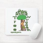 TreeHugger-organicallcreated3 Mousepad (Mit Mouse)
