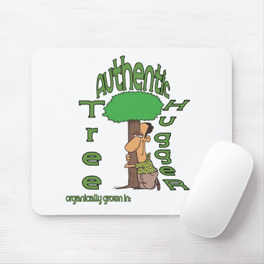 TreeHugger-organicallcreated3 Mousepad (Mit Mouse)