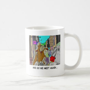 Treehugger Rick London Cartoon Funny Gifts Kaffeetasse