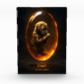 Treeing Tennessee Brindle Memorial  Photo Block (Vorderseite)