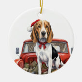 Treeing Walker Coon Hound Ornament (Vorne)