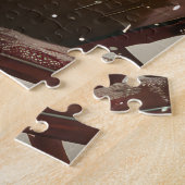 Treeing Walker Coonhound Dog Christmas Festive Puzzle (Seite)