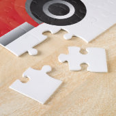 Treeing Walker Coonhound fahren ein Weihnachtsauto Puzzle (Seite)