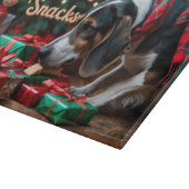 Treeing Walker Coonhound Feiertag Weihnachten Schneidebrett (Ecke)