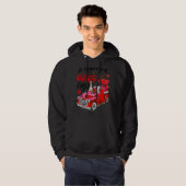 Treeing Walker Coonhound Happy Valentine's Day Cla Hoodie (Vorne ganz)