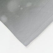 Treeing Walker Coonhound Hund in Schnee Weihnachte Fleecedecke (Ecke)