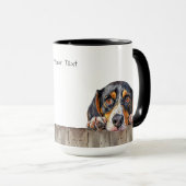 Treeing Walker Coonhound Hund Tasse (VorderseiteRechts)