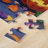 Treeing Walker Coonhound in Halloween-Kostümen Puzzle (Seite)