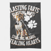 Treeing Walker Coonhound Liebhaber Hundebesitzer B Geschirrtuch (Vertikal)
