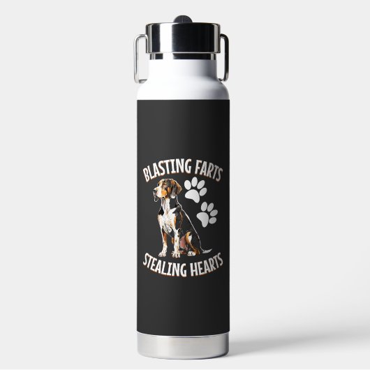 Treeing Walker Coonhound Liebhaber Hundebesitzer B Trinkflasche (Vorderseite)
