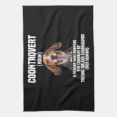 Treeing Walker Coonhound Lover Dog Control Geschirrtuch (Vertikal)
